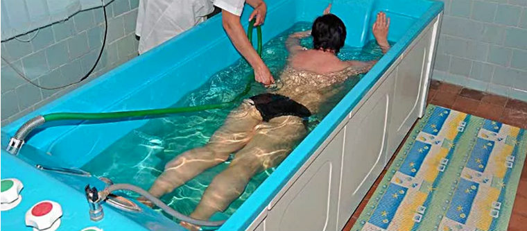 Подводный душ-массаж