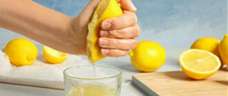 Лимонная вода-приготовление