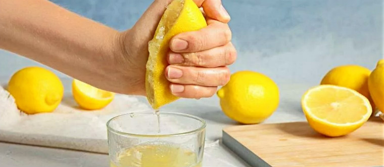 Лимонная вода-приготовление