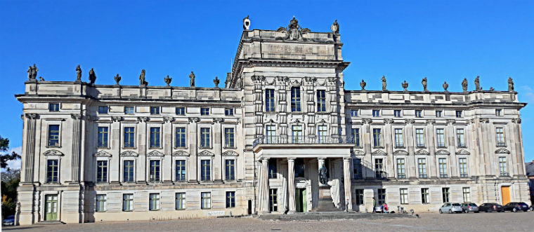Фасад дворца Людвигслуст